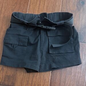 I.AM.GIA Black Cargo Shorts